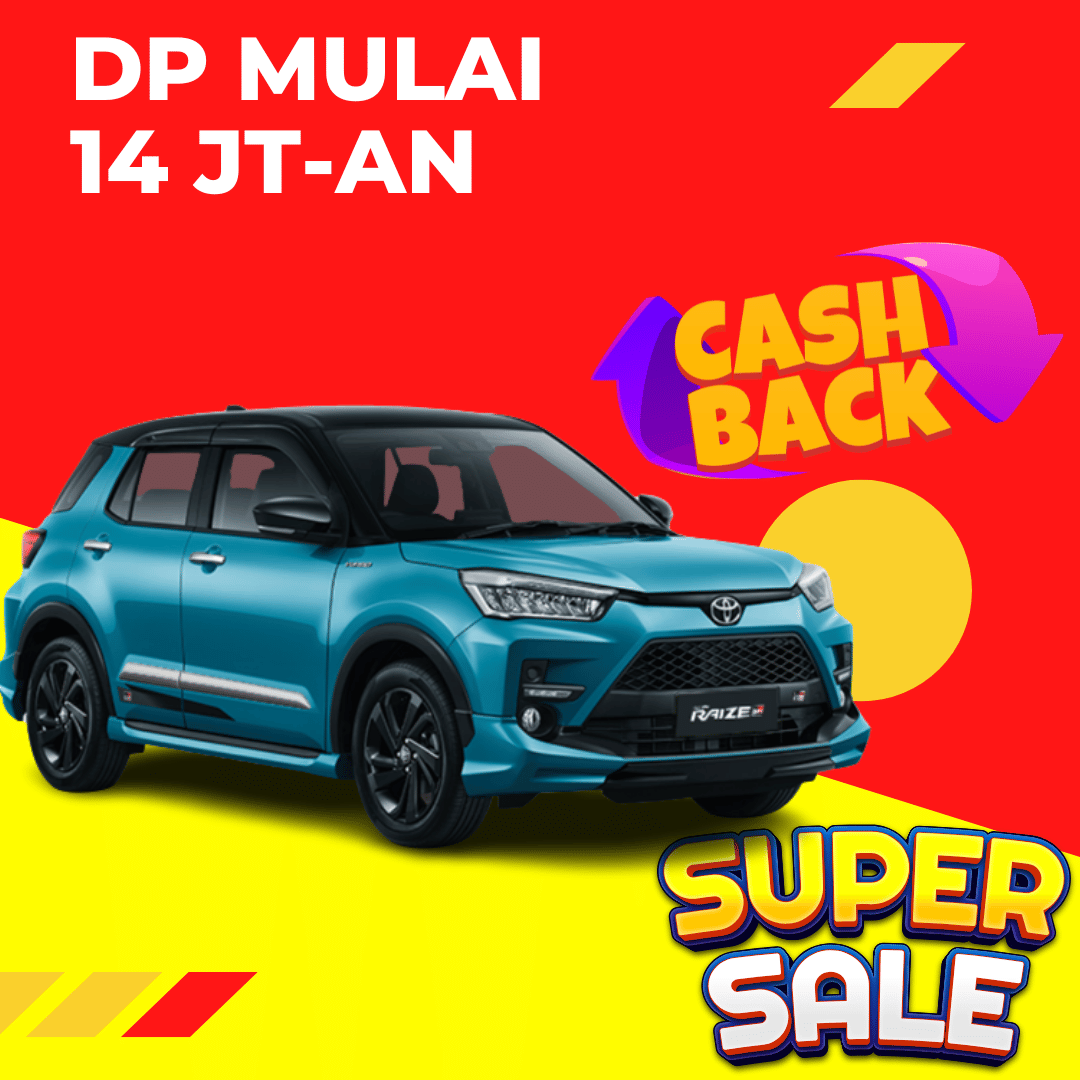 dealer toyota cikupa - harga raize - kredit raize