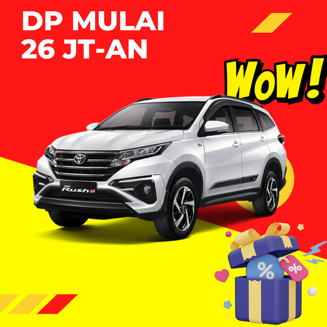 dealer toyota cikupa - harga rush - kredit rush